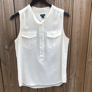 J. Crew Cream Tank